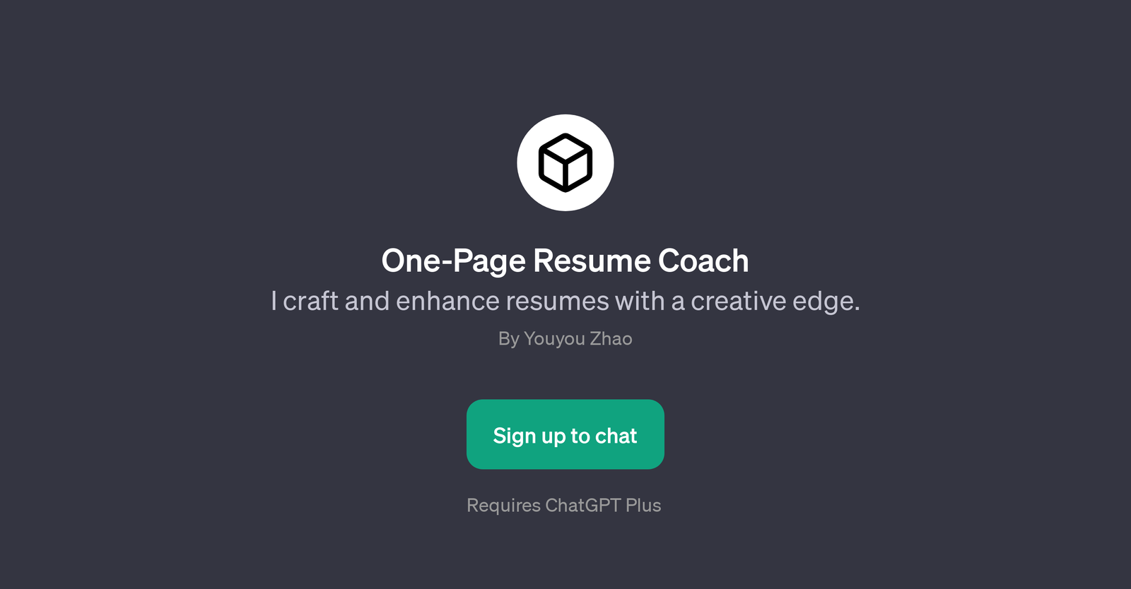 One-Page Resume Coach