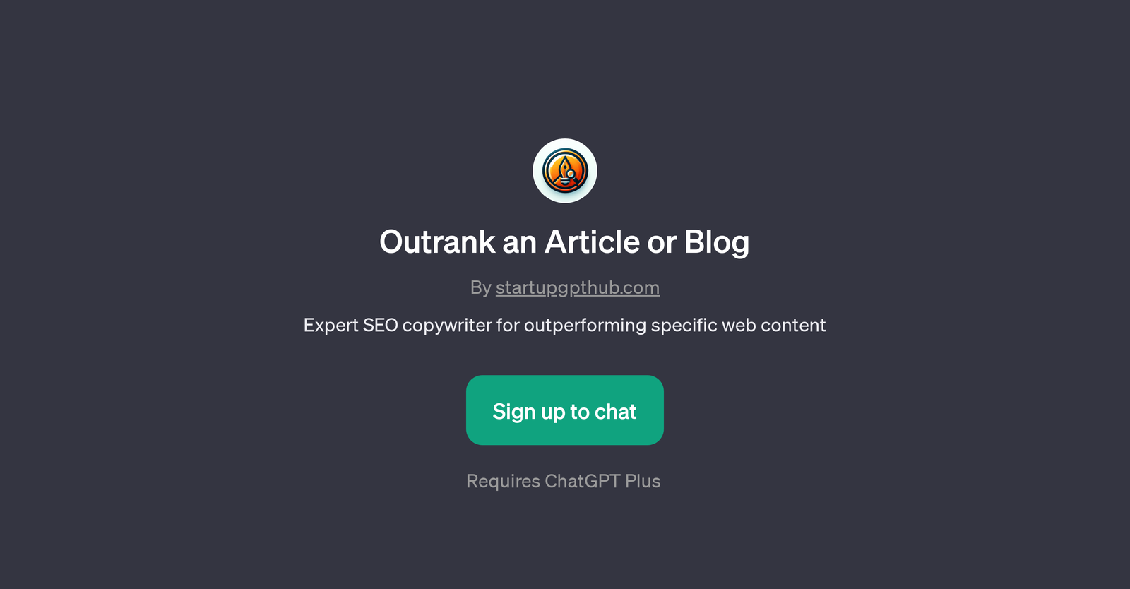 Outrank an Article or Blog