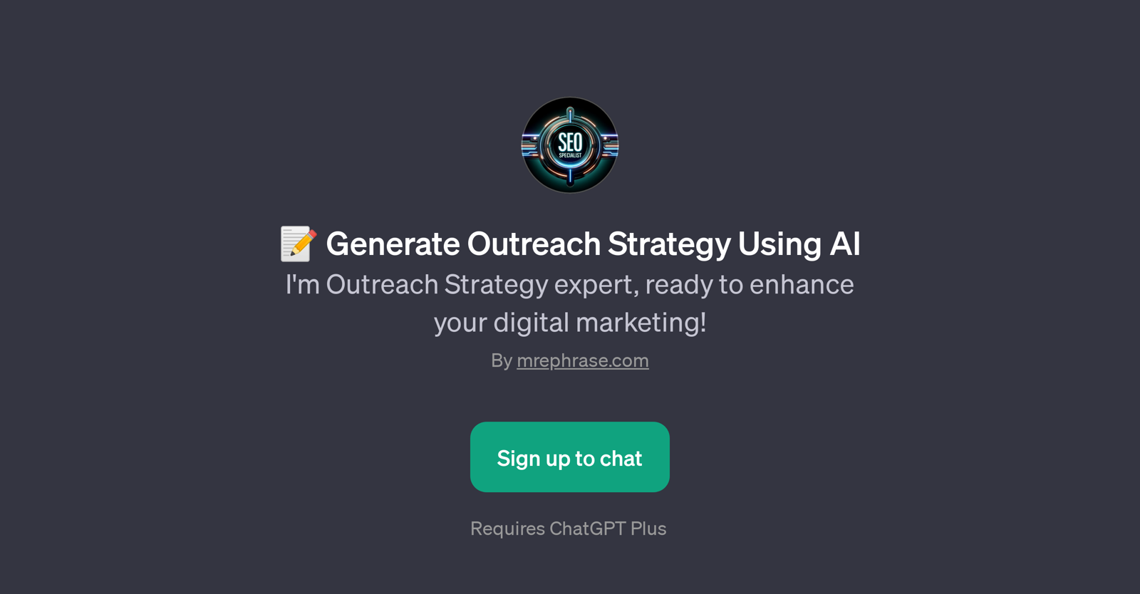 Outreach Strategy Expert