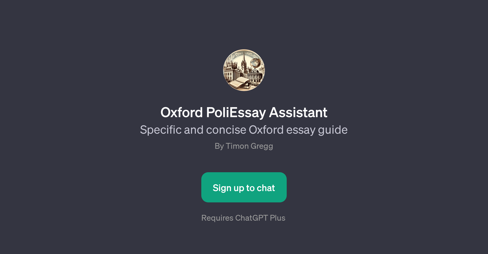 Oxford PoliEssay Assistant