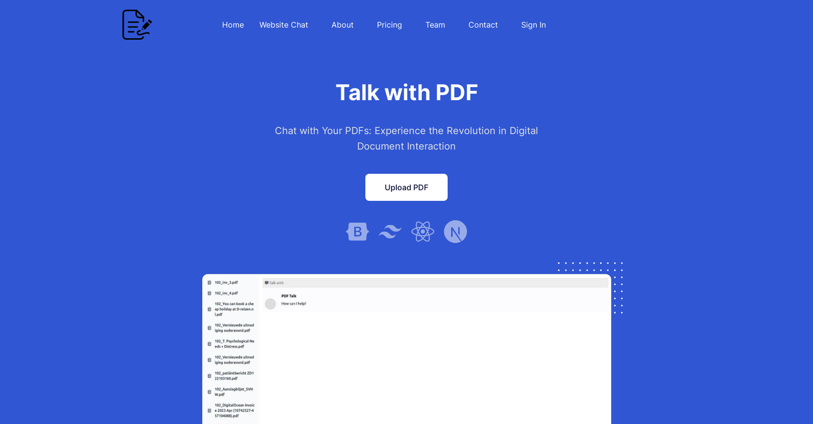 PDF Talk