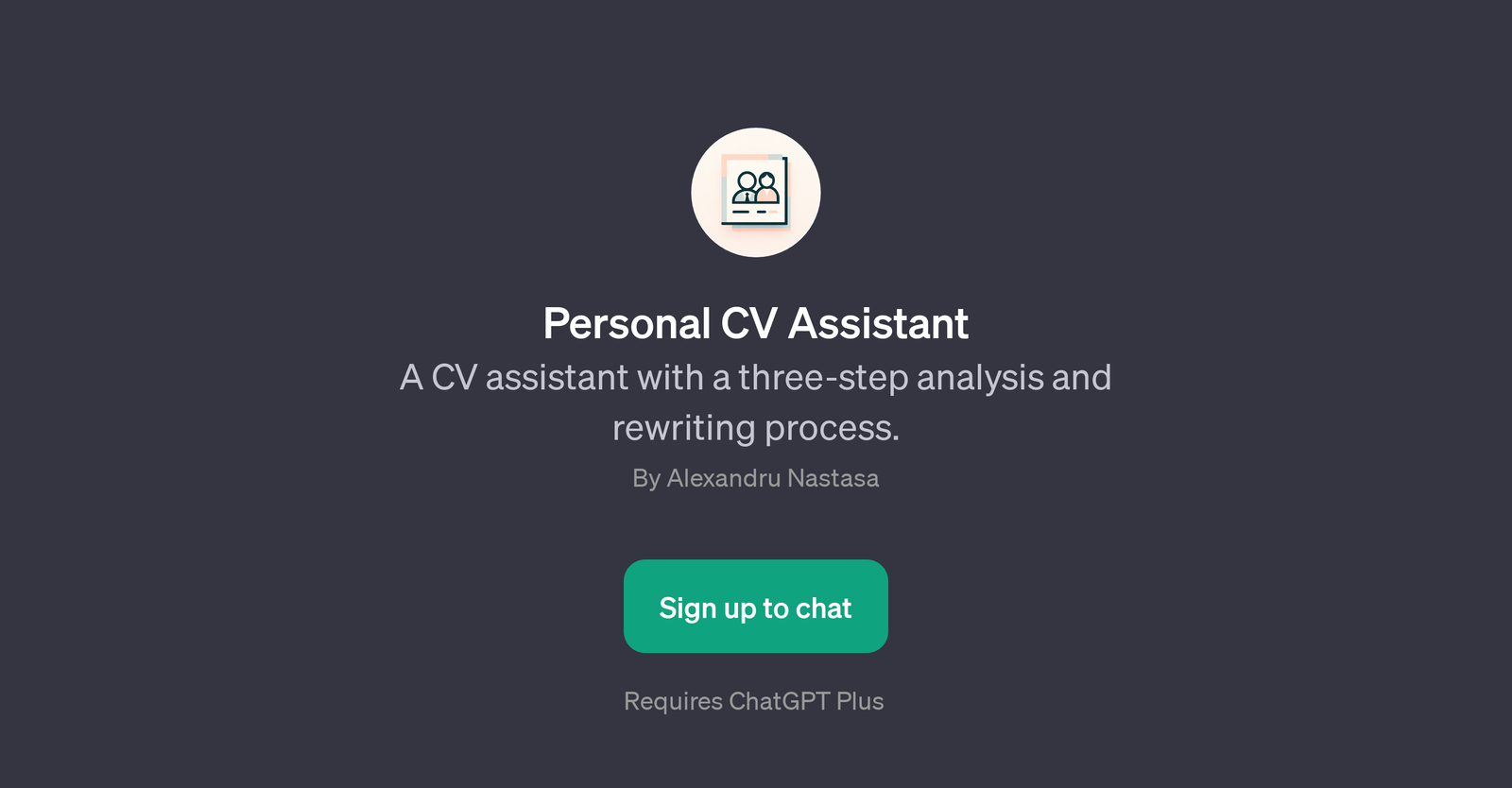 Personal CV Assistant