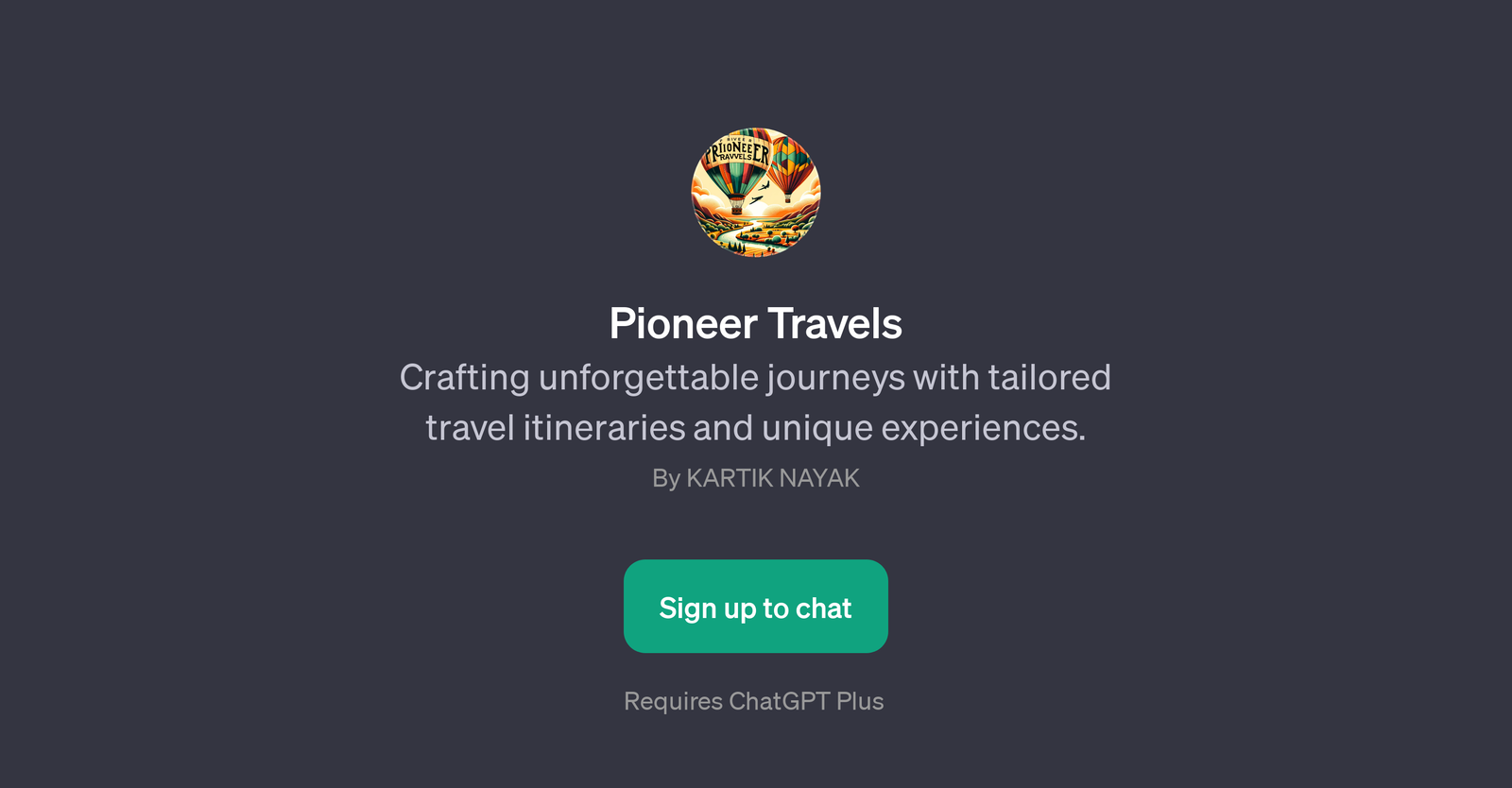 Pioneer Travels