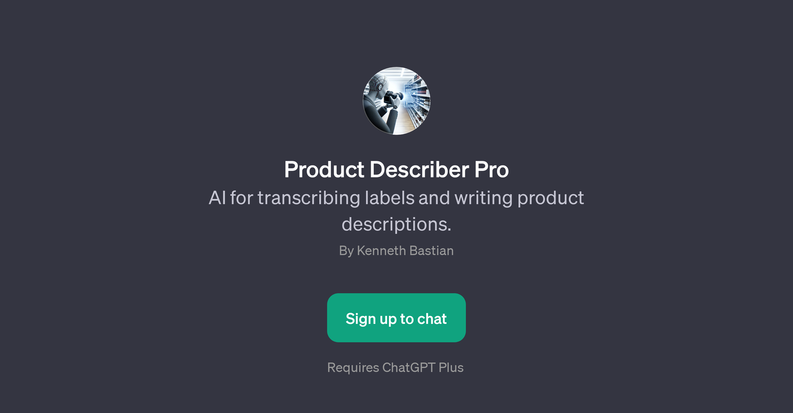 Product Describer Pro