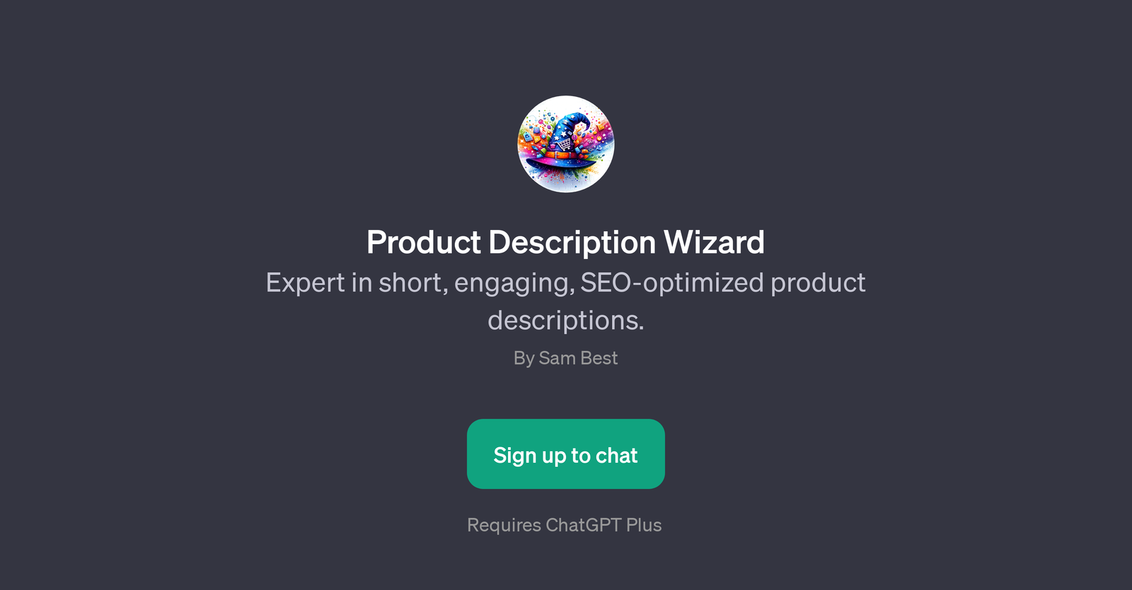 Product Description Wizard