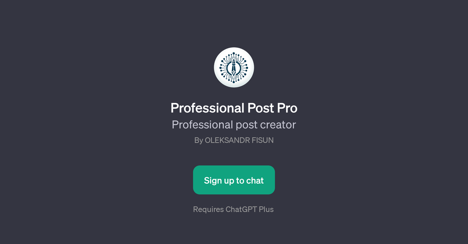 Professional Post Pro