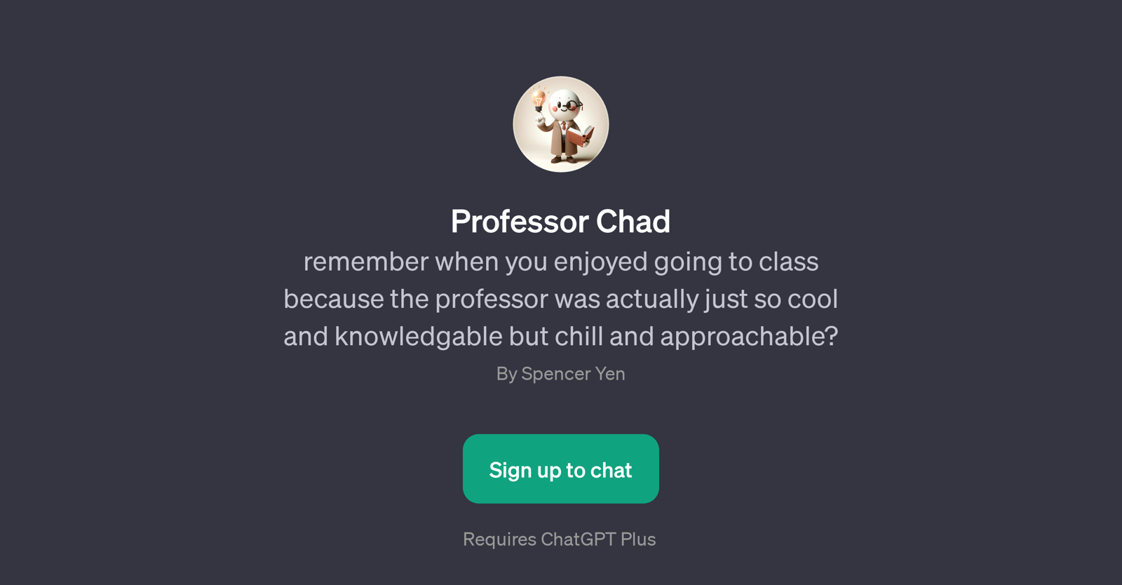 Professor Chad