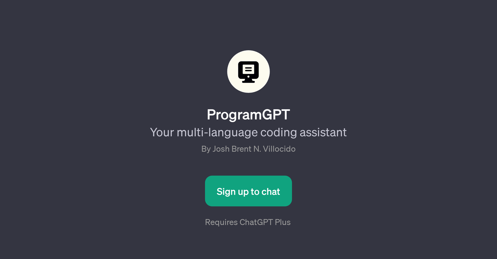 ProgramGPT