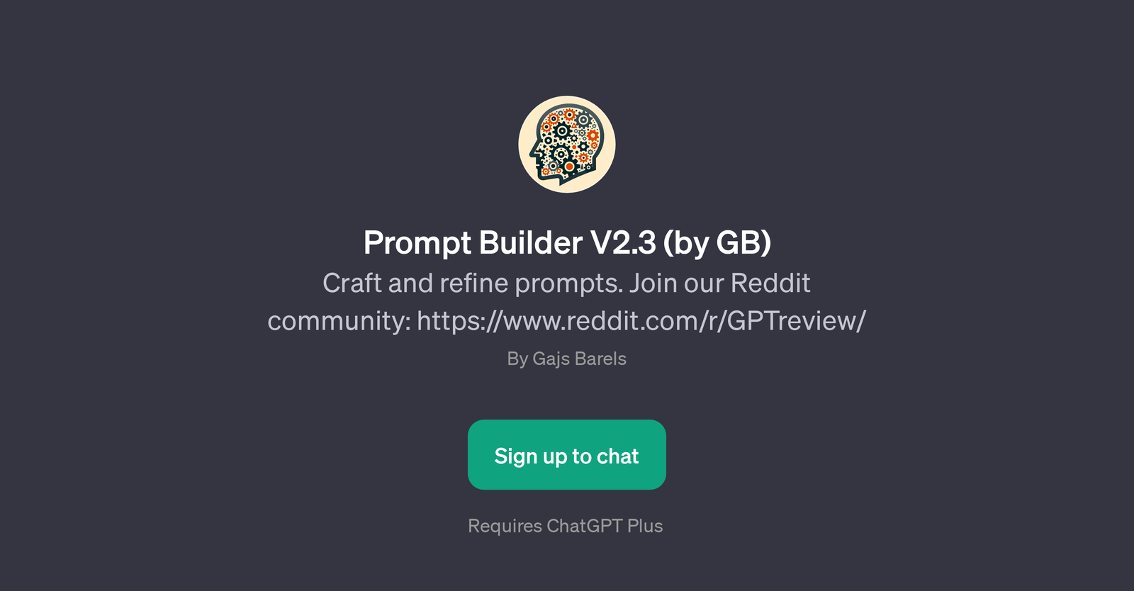 Prompt Builder V2.3 (by GB)