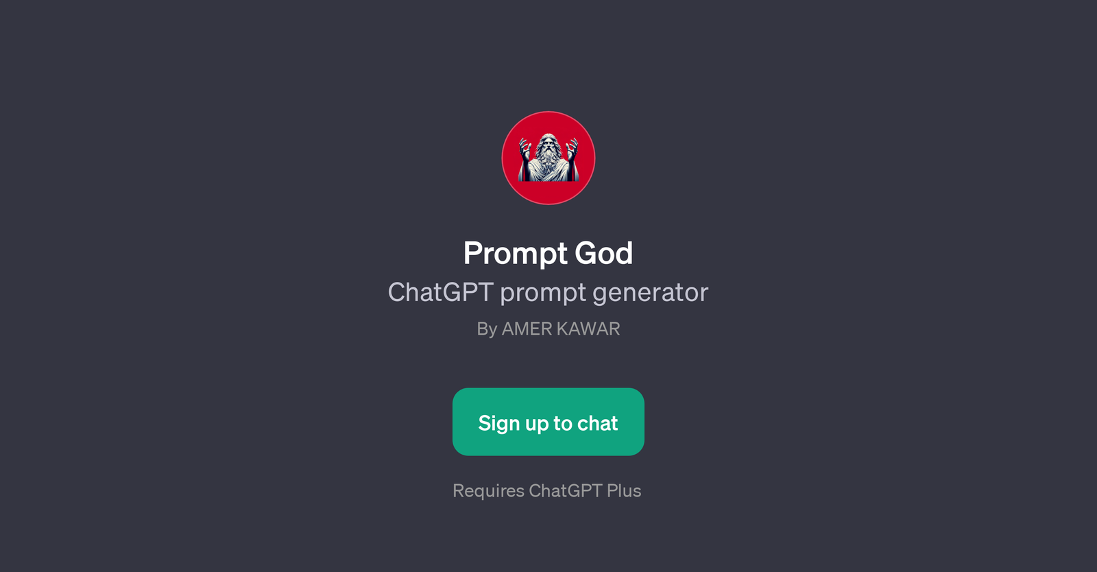 Prompt God