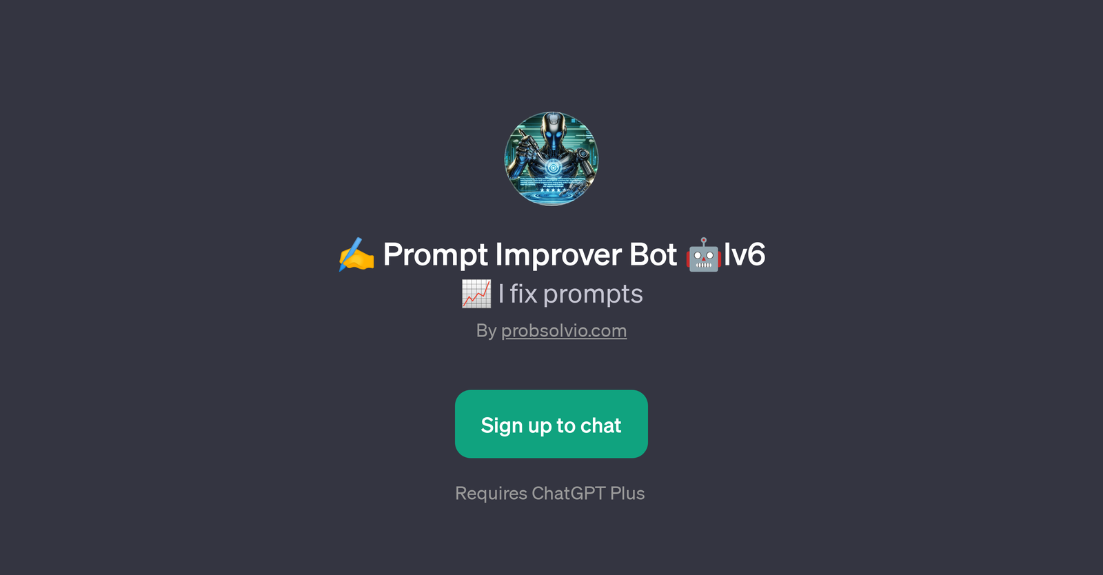 Prompt Improver Bot Lv6