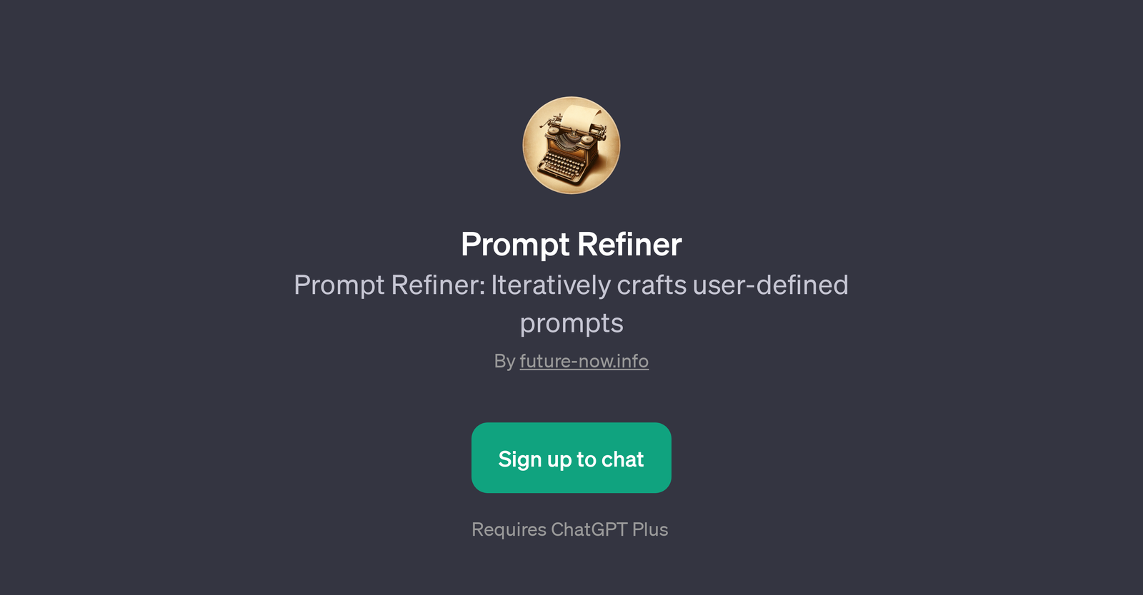 Prompt Refiner