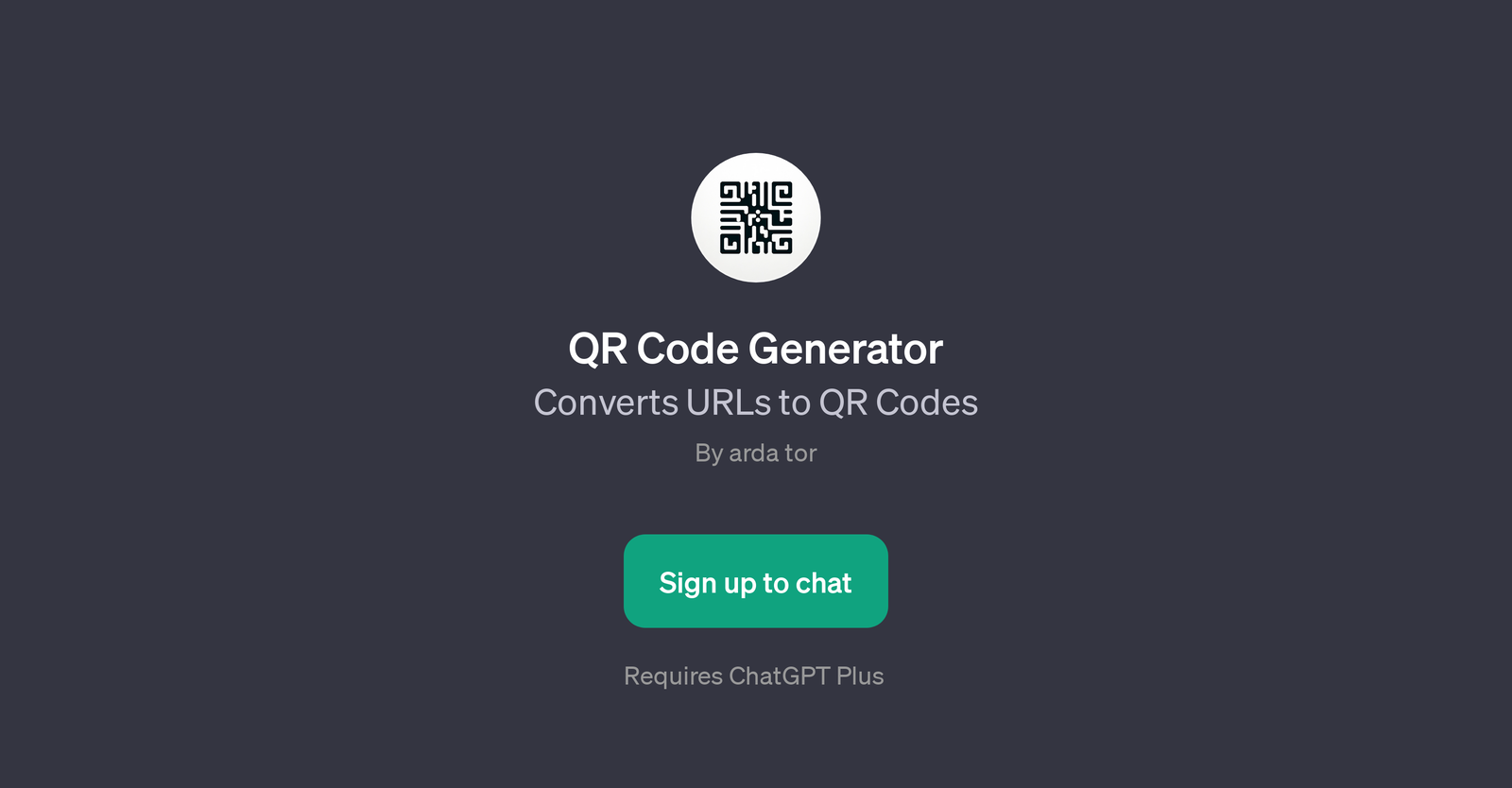 QR Code Generator