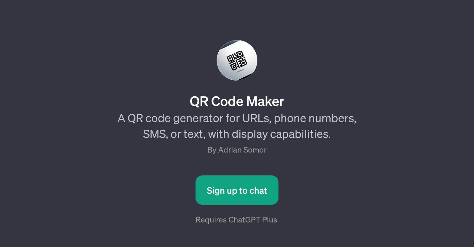 QR Code Maker