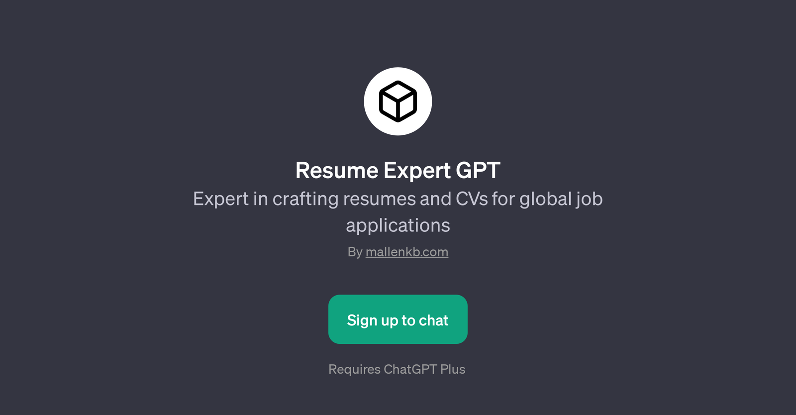 Resume Expert GPT