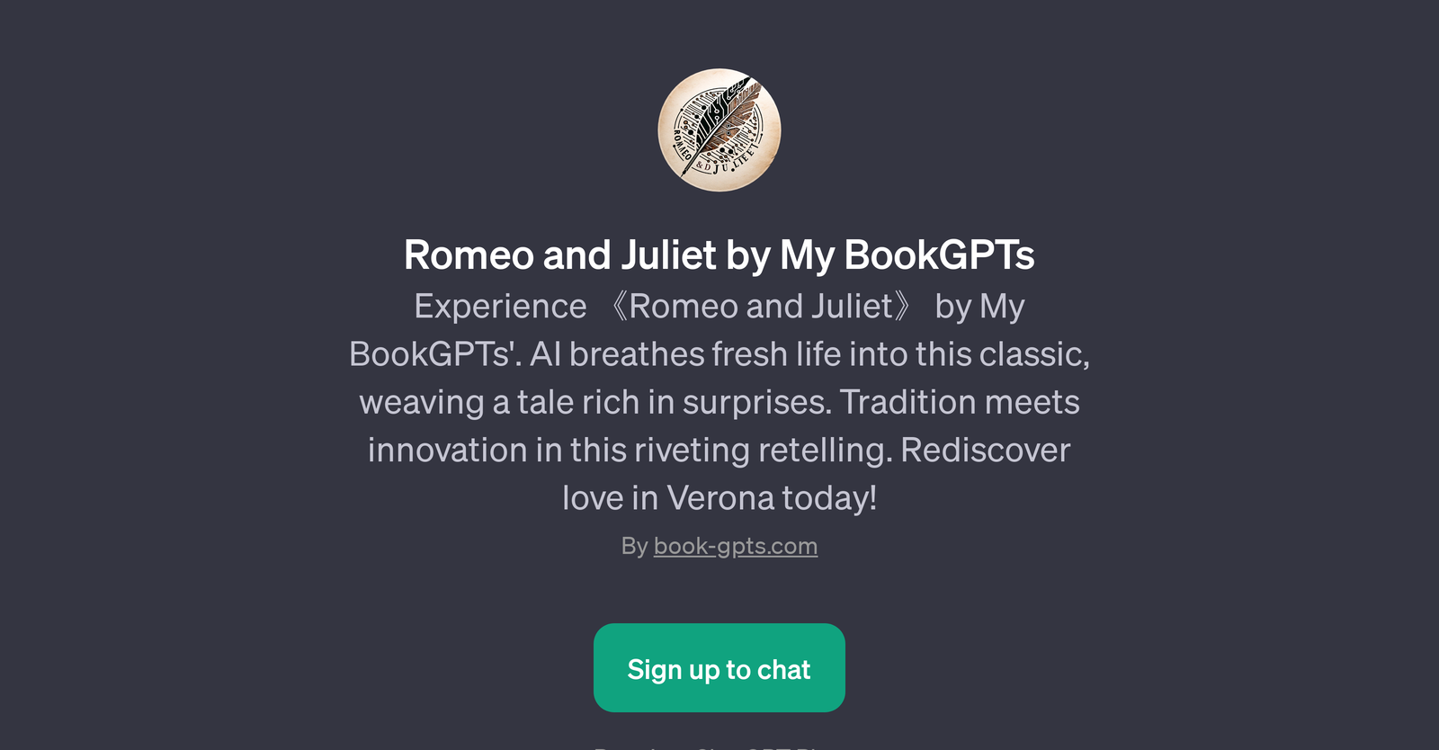 Romeo and Juliet by My BookGPTs