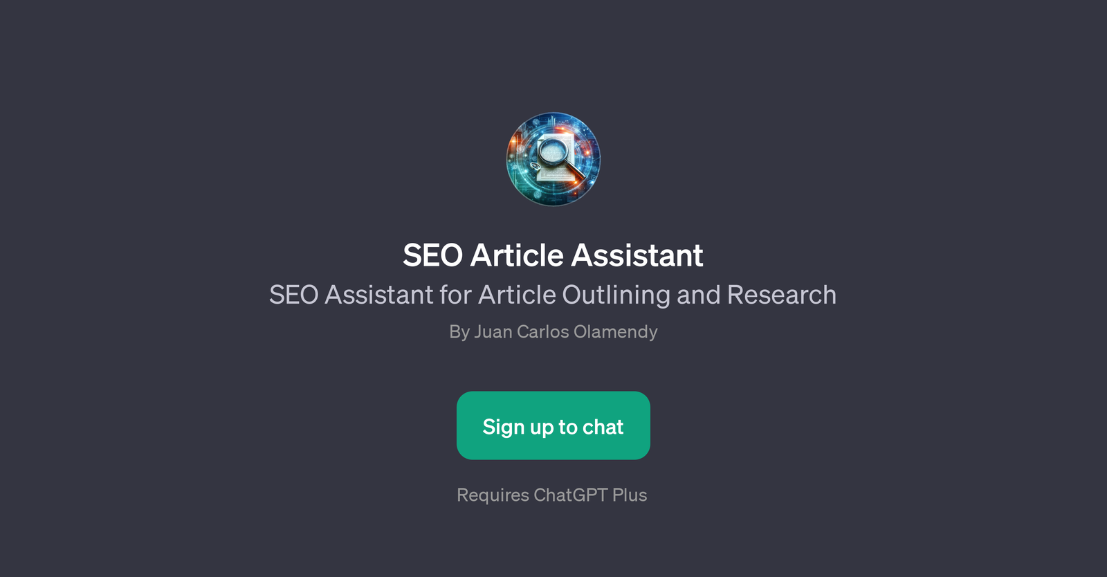 SEO Article Assistant