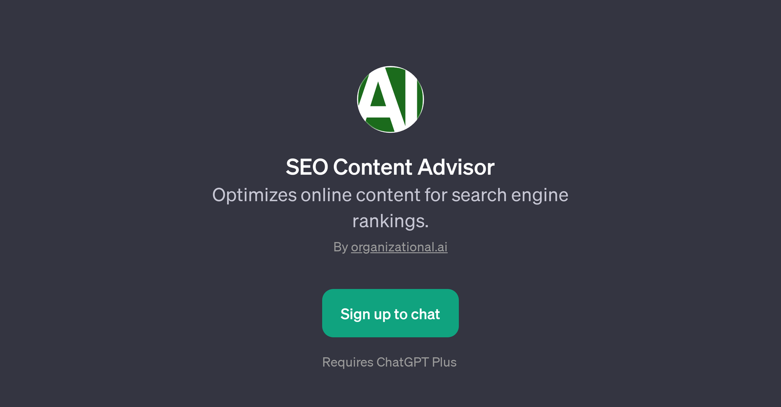 SEO Content Advisor