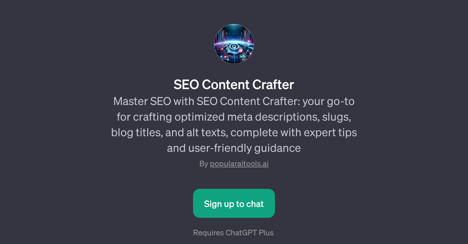 SEO Content Crafter