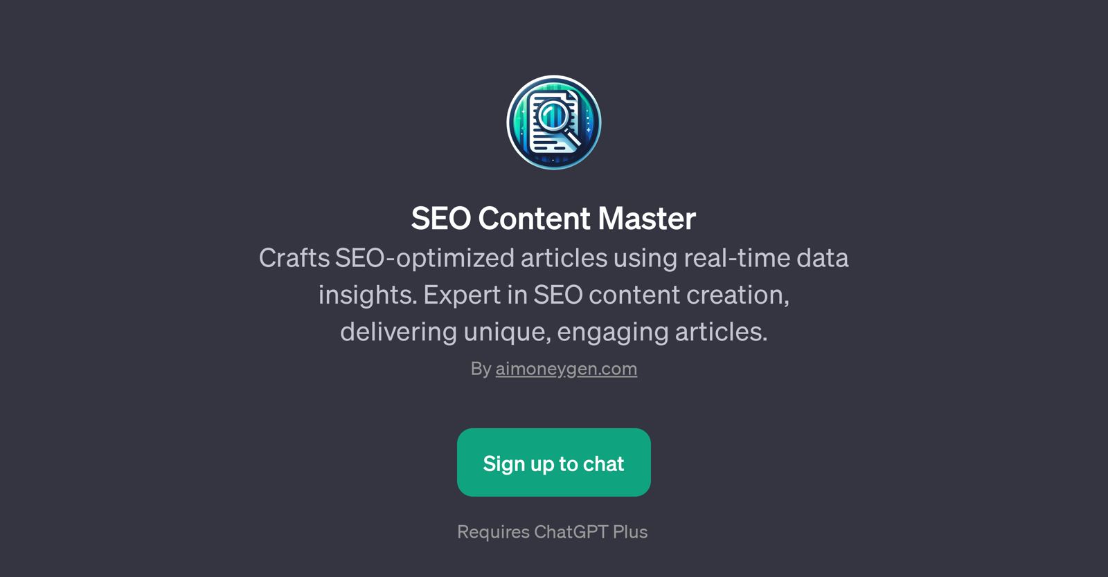 SEO Content Master