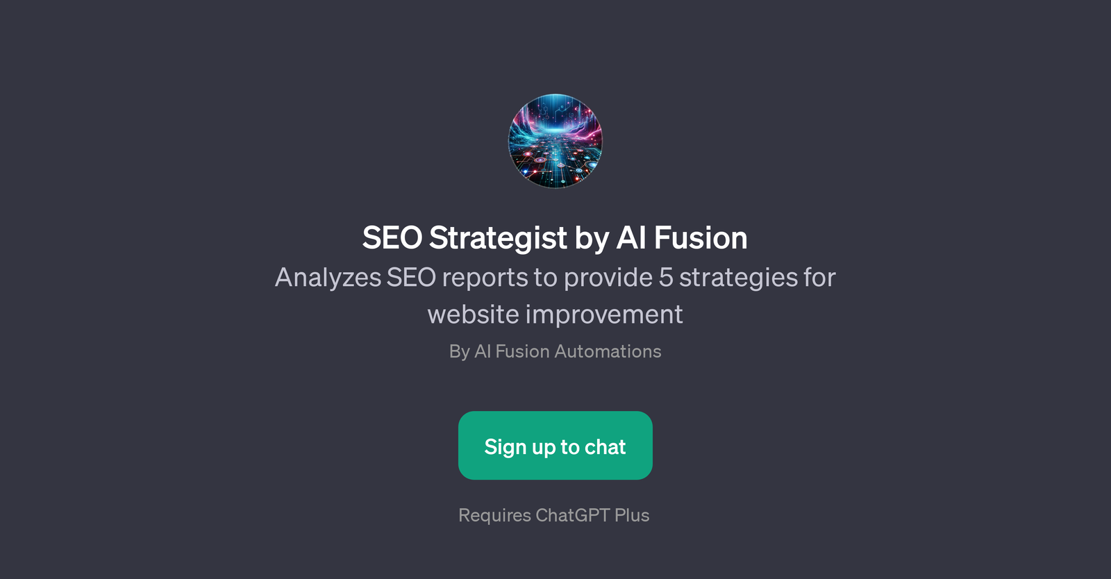 SEO Strategist by AI Fusion