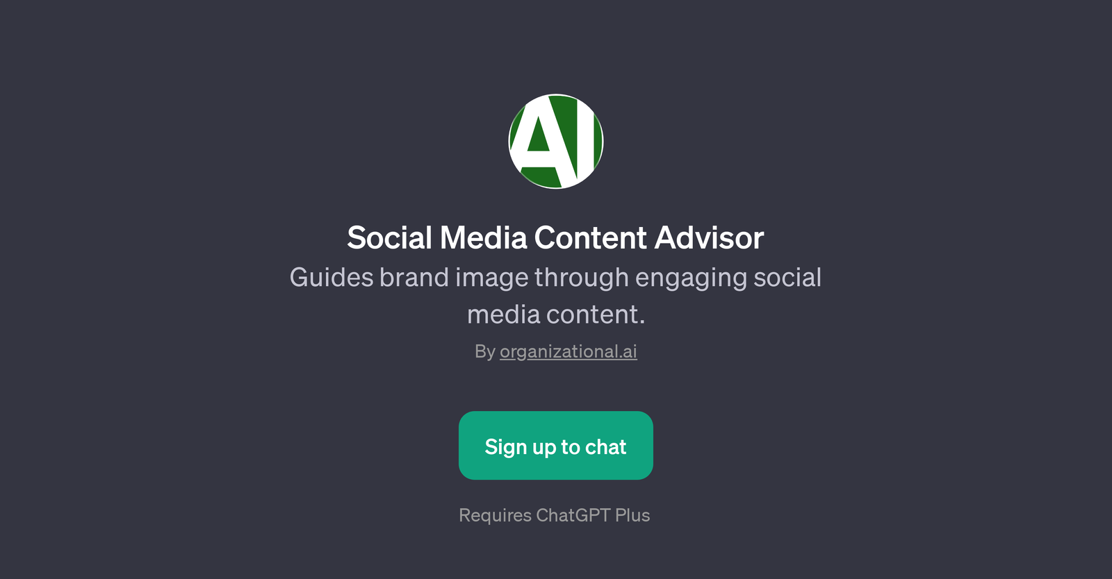 Social Media Content Advisor