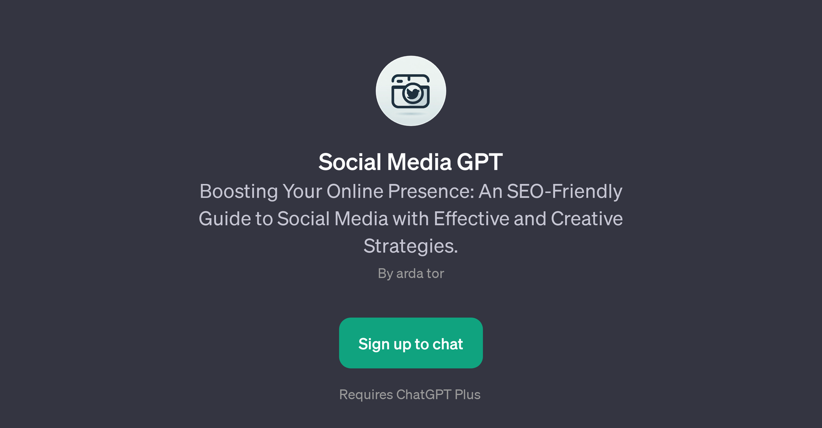 Social Media GPT