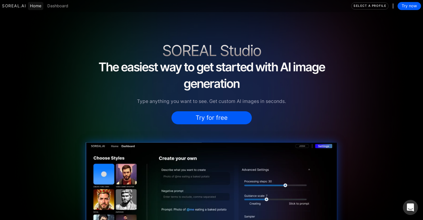 Soreal.AI Studio