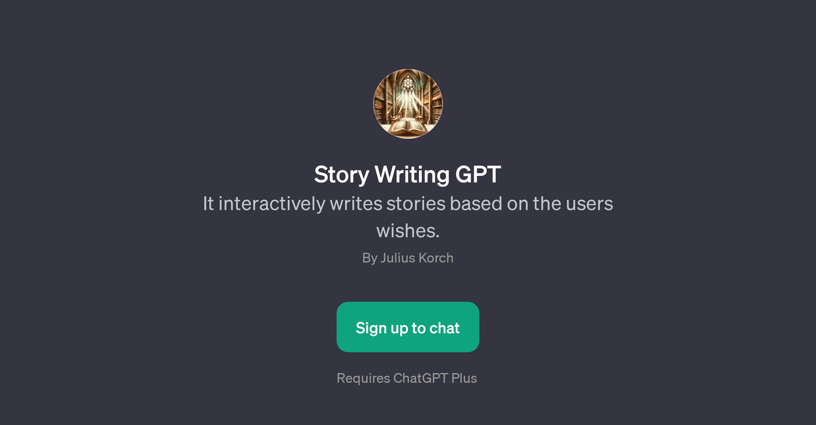 Story Writing GPT