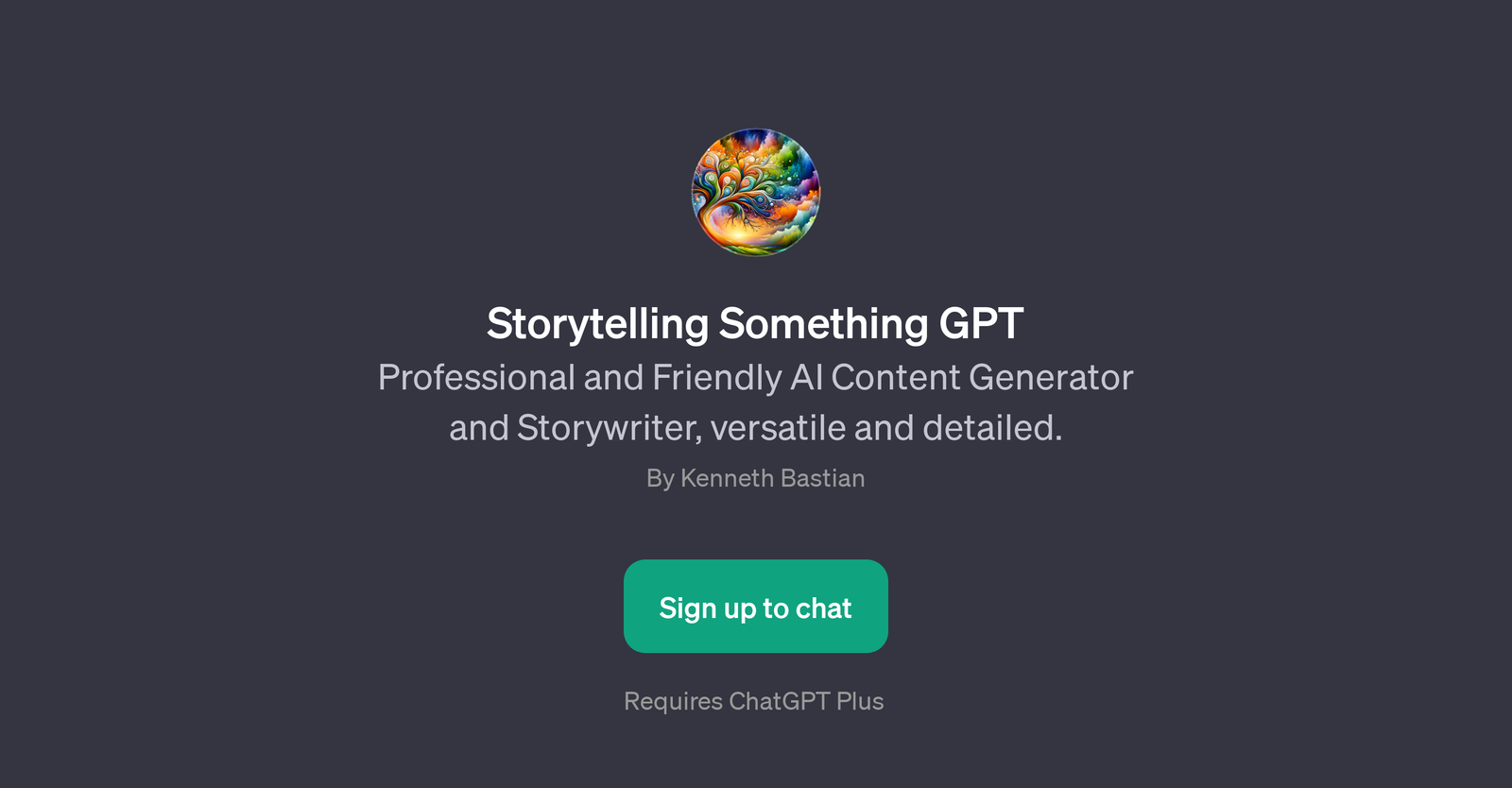 Storytelling Something GPT