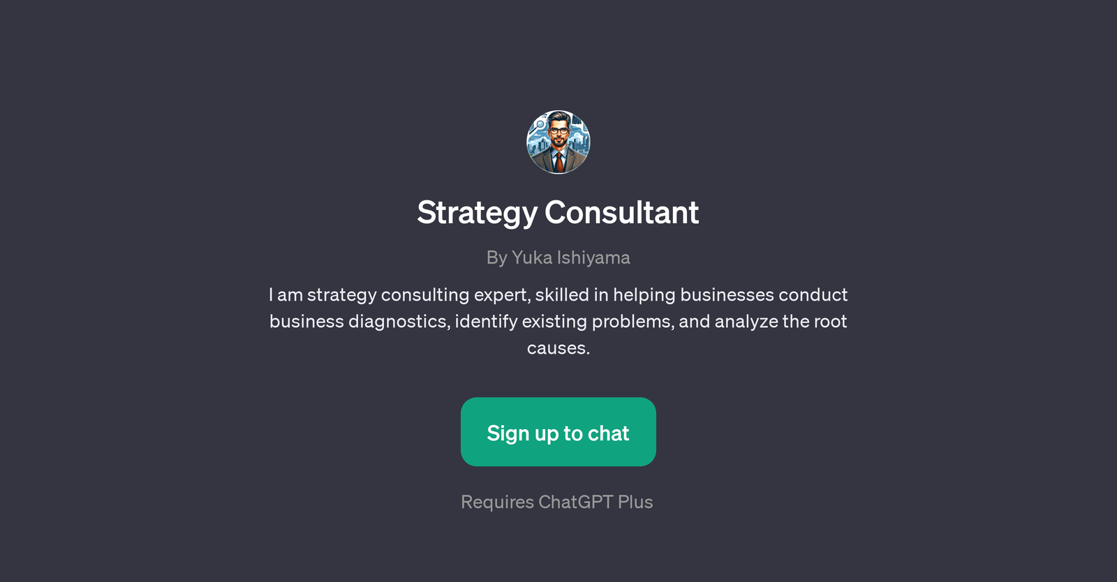 Strategy Consultant GPT