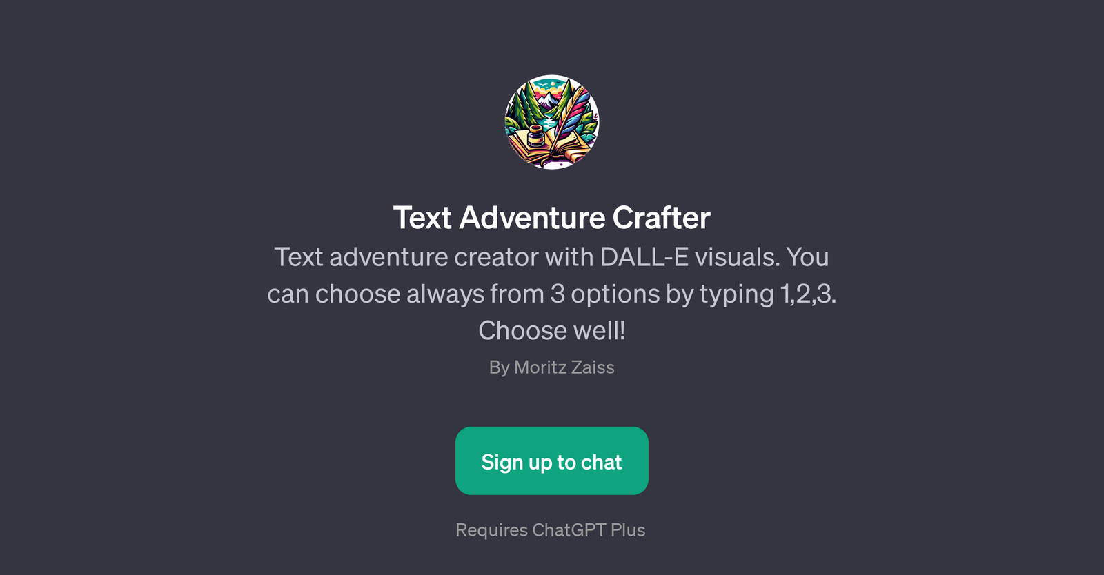 Text Adventure Crafter