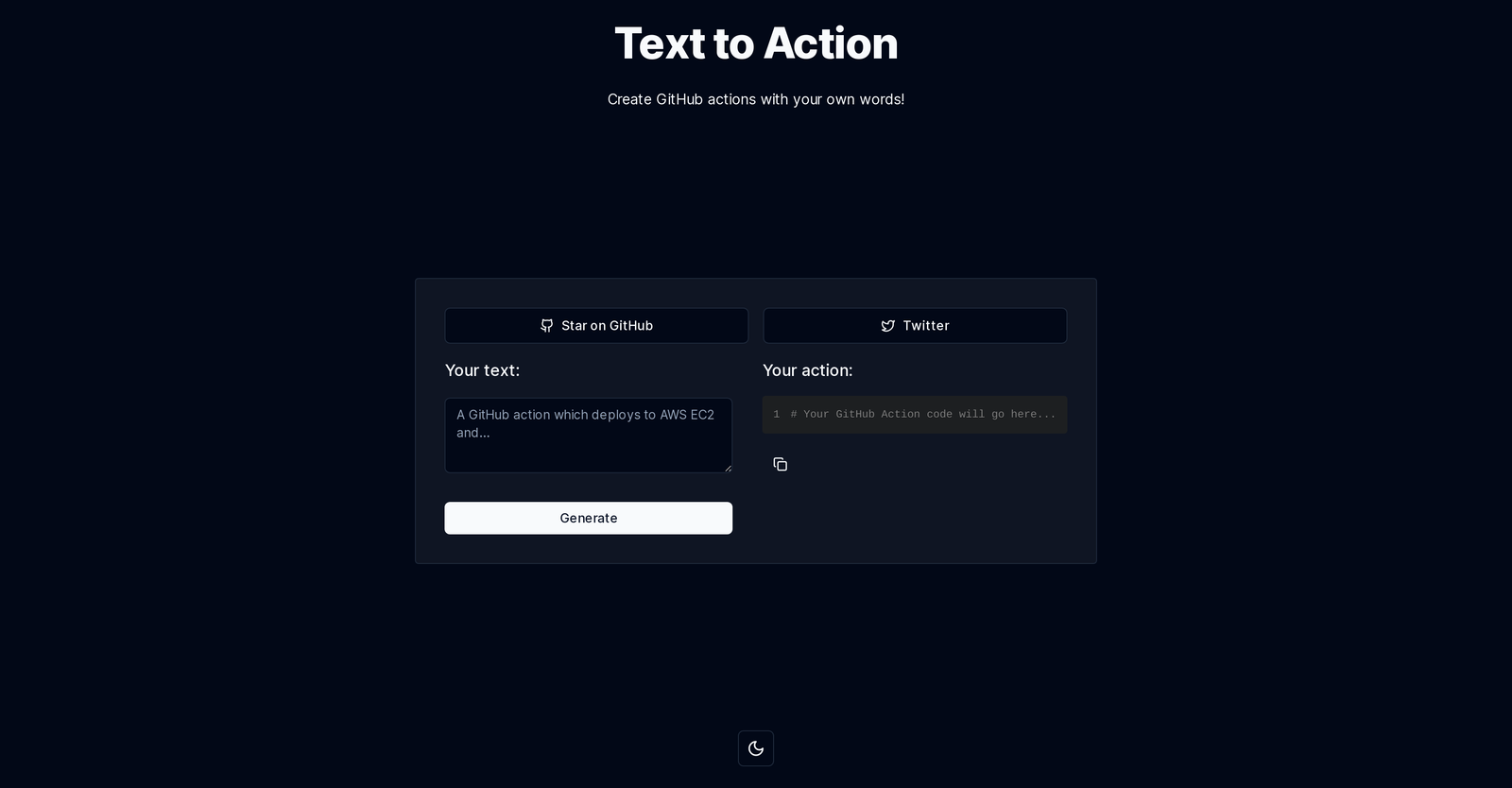 Text to Action