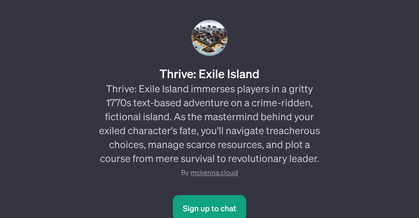 Thrive: Exile Island