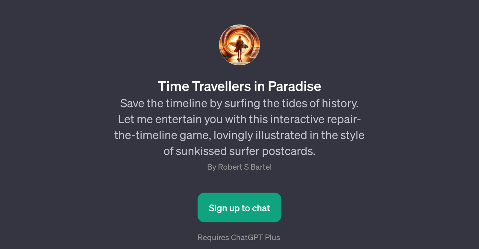 Time Travellers in Paradise