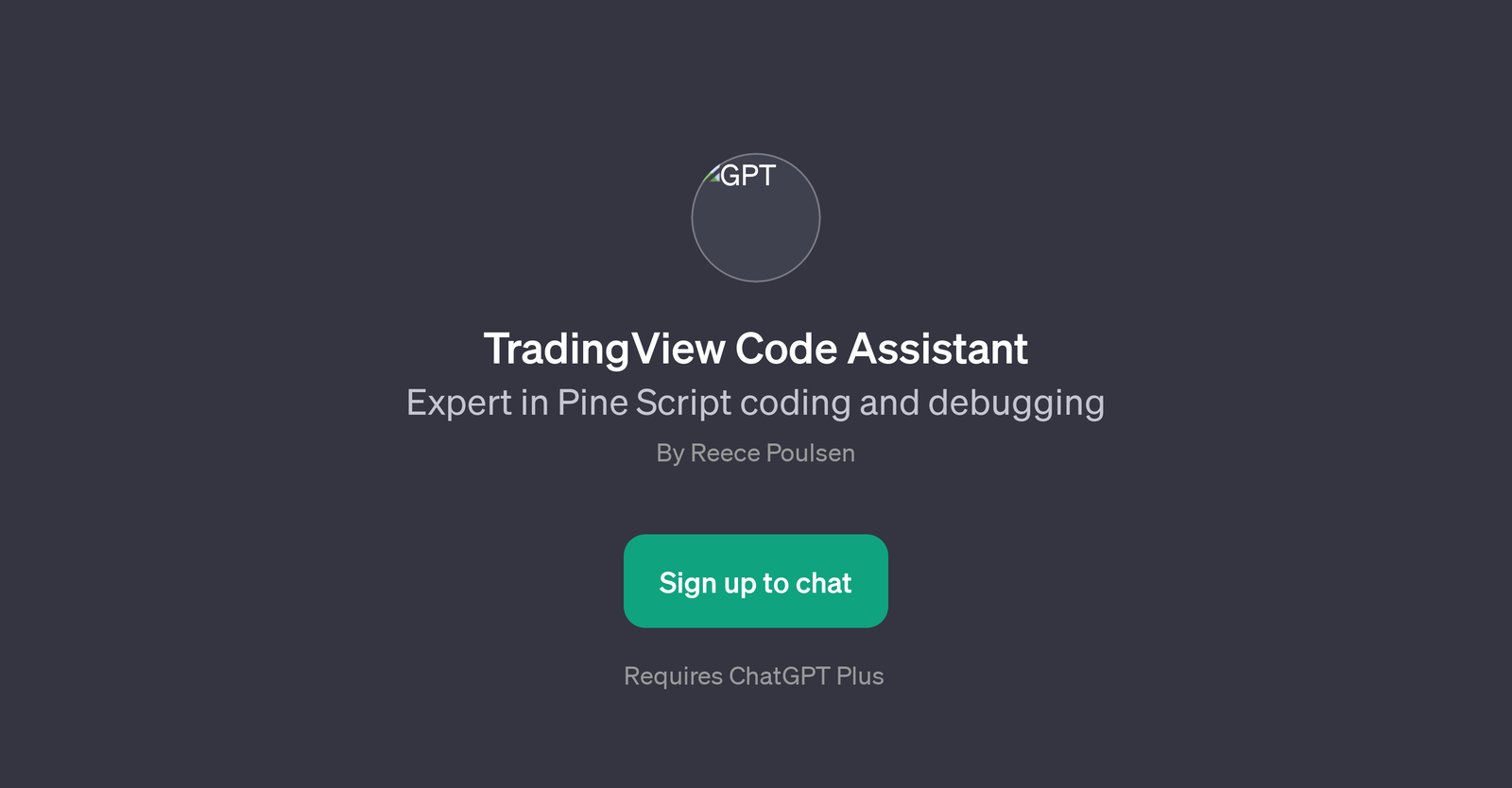 TradingView Code Assistant