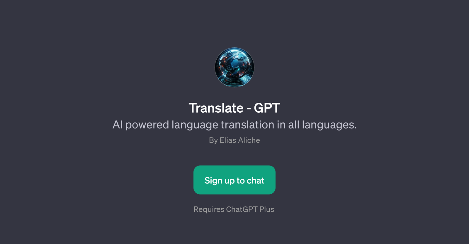 Translate - GPT