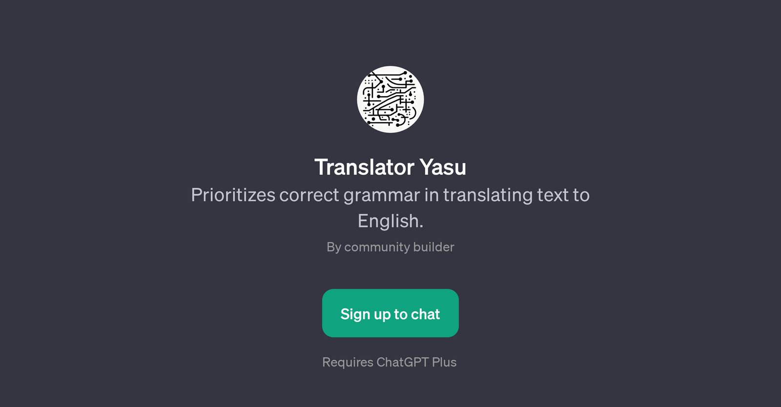 Translator Yasu