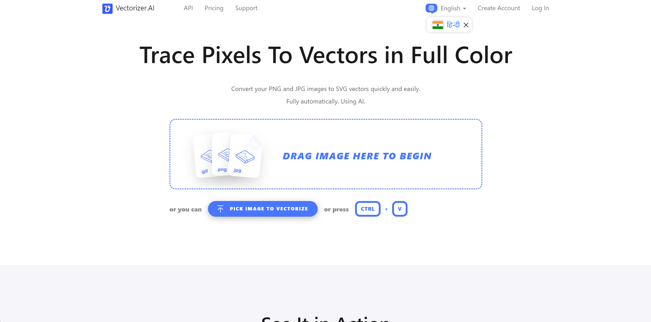 Vectorizer.ai featured