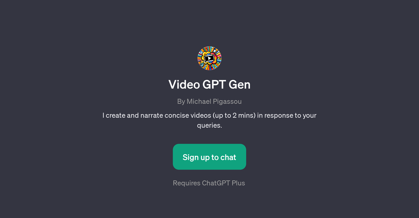 Video GPT Gen