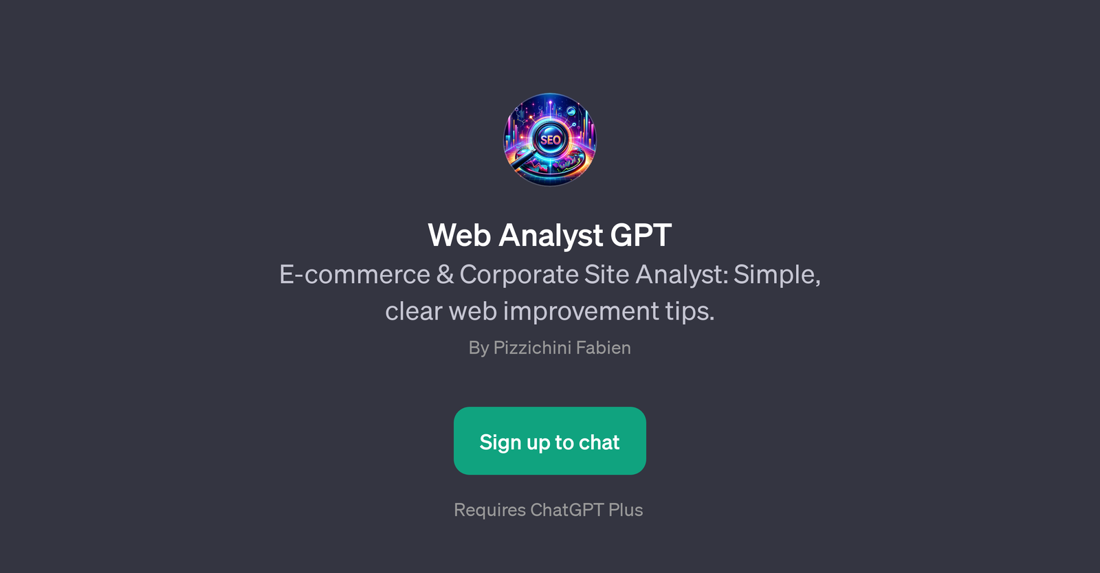 Web Analyst GPT