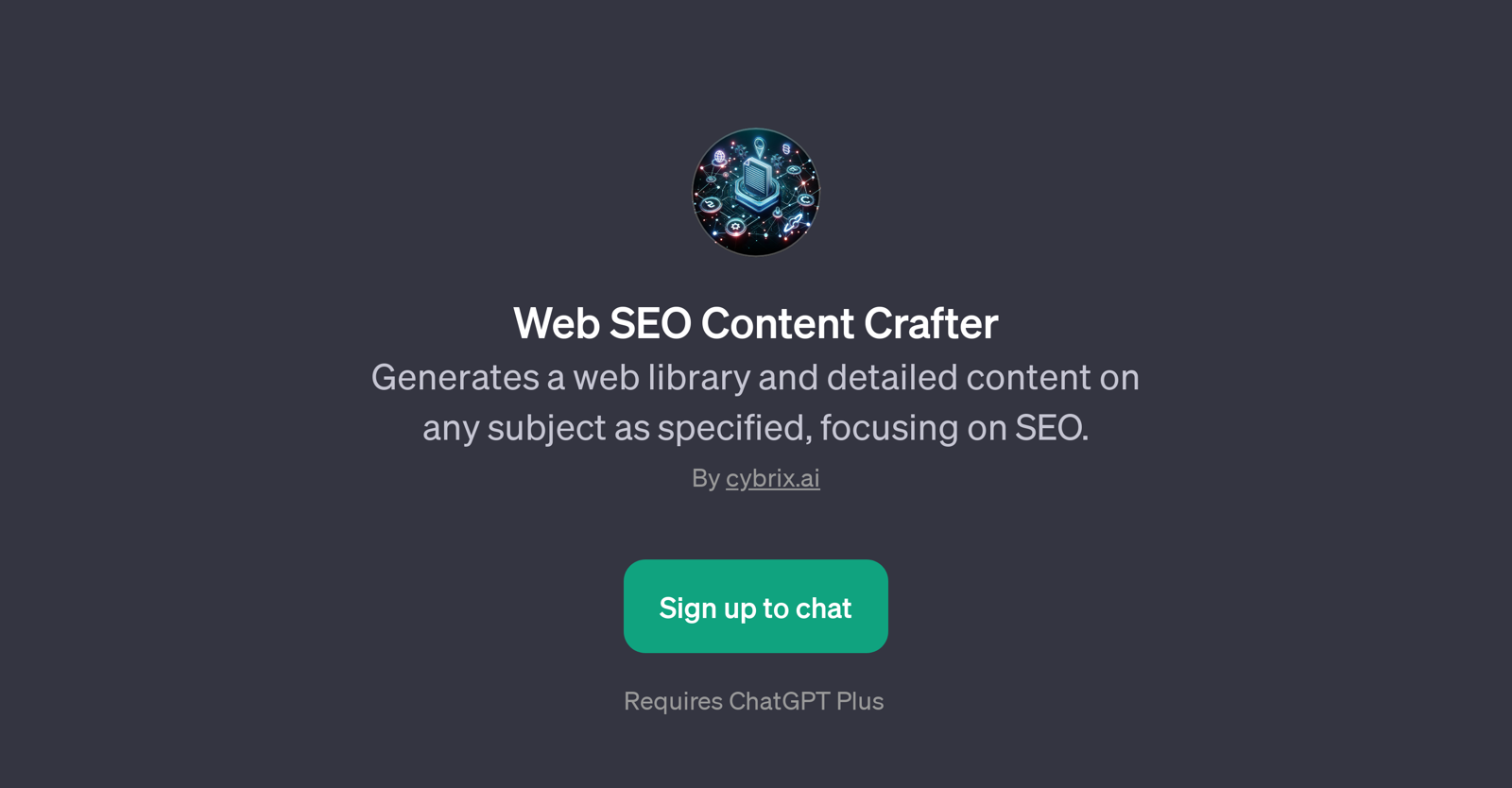 Web SEO Content Crafter