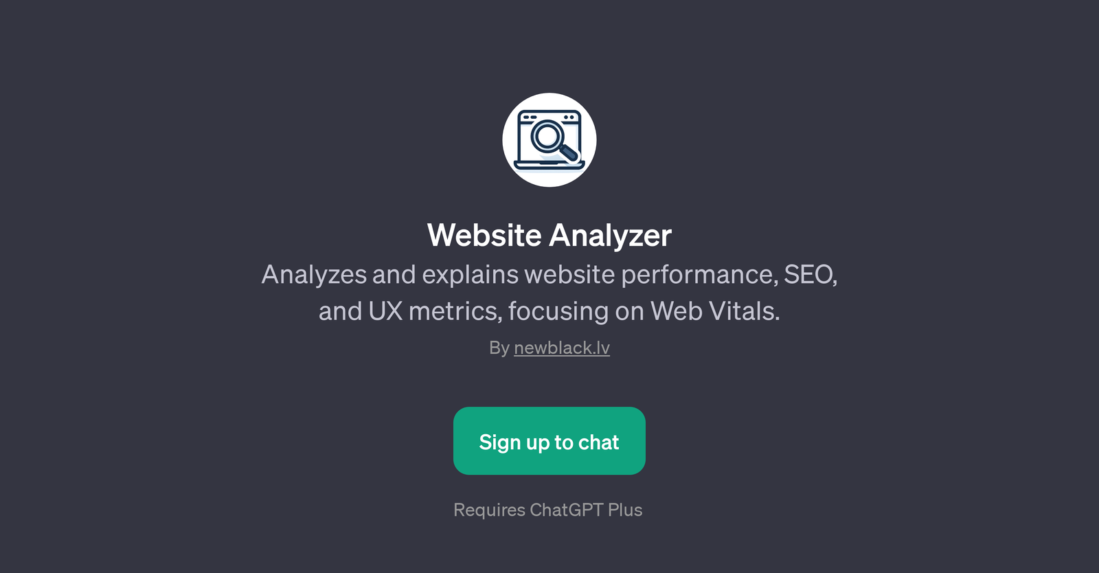 Website Analyzer