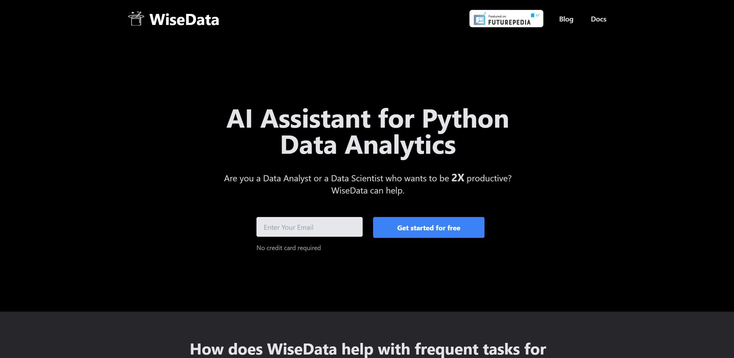 WiseData featured