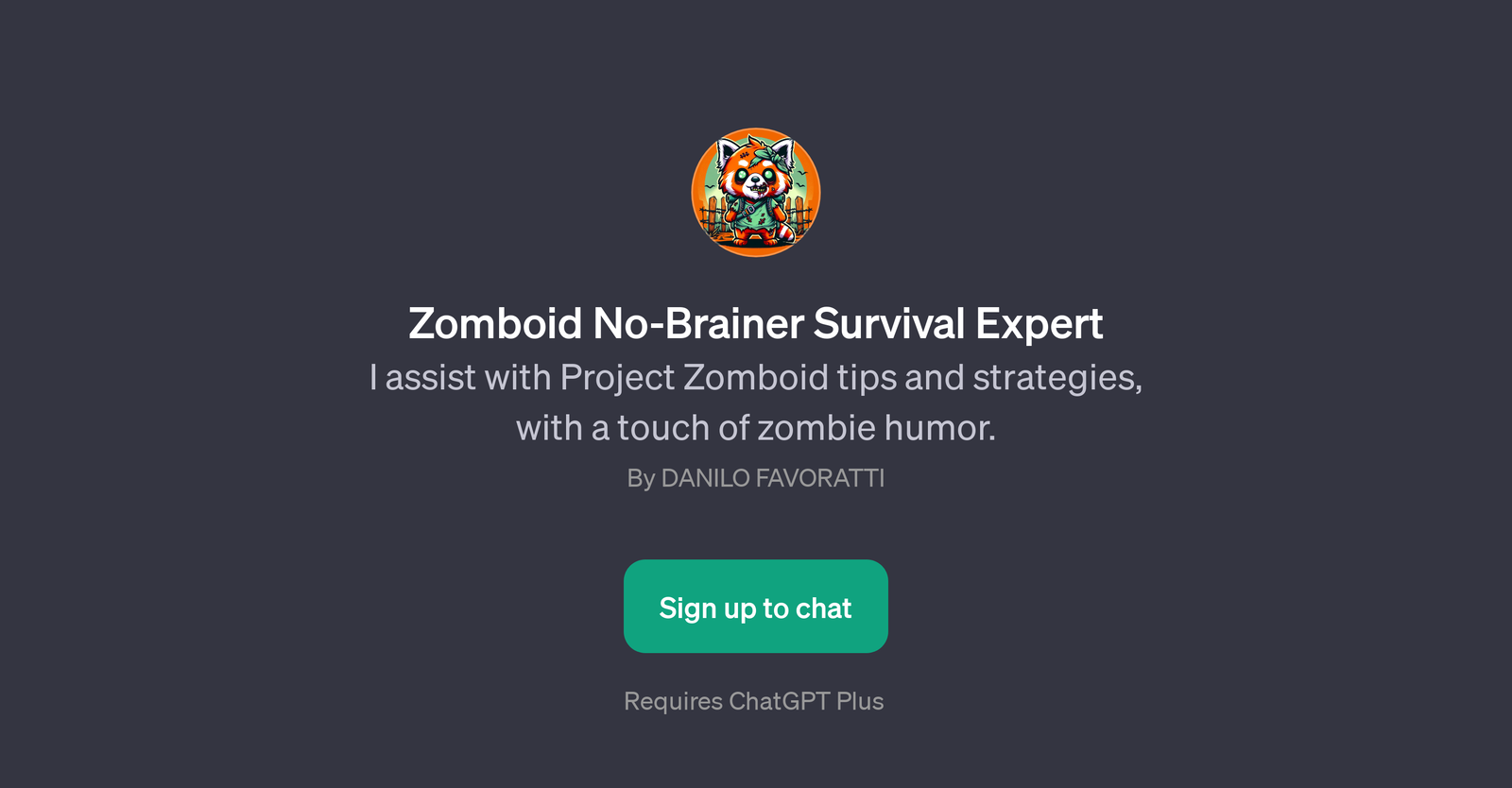 Zomboid No-Brainer Survival Expert